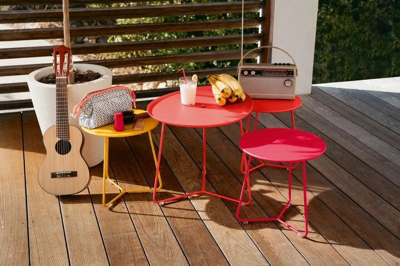 Cocotte End Table - / Stool - Ø 34 X H 36 Cm - Fermob 4 Cocotte End Table - / Stool - Ø 34 X H 36 Cm - Fermob - Image 2