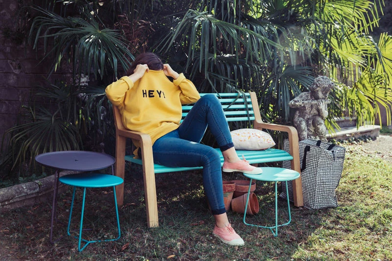 Cocotte End Table - / Stool - Ø 34 X H 36 Cm - Fermob 5 Cocotte End Table - / Stool - Ø 34 X H 36 Cm - Fermob - Image 3