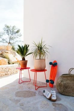 Cocotte End Table - / Stool - Ø 34 X H 36 Cm - Fermob 10 Cocotte End Table - / Stool - Ø 34 X H 36 Cm - Fermob -Coffee Tables Sales Shop end table cocotte ocean blue madeindesign 293668 product800