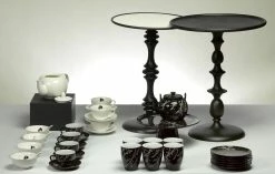 Enamel End Table - Pols Potten -Coffee Tables Sales Shop end table enamel green madeindesign 100727 product800