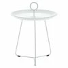 Eyelet Small End Table - / Ø 45 X H 46.5 Cm - Metal - Houe -Coffee Tables Sales Shop end table eyelet small white madeindesign 390416 product800