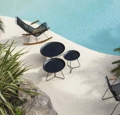 Eyelet Small End Table - / Ø 45 X H 46.5 Cm - Metal - Houe 11 Eyelet Small End Table - / Ø 45 X H 46.5 Cm - Metal - Houe -Coffee Tables Sales Shop end table eyelet small white madeindesign 390418 product800