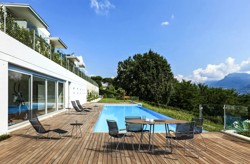 Eyelet Small End Table - / Ø 45 X H 46.5 Cm - Metal - Houe 6 Eyelet Small End Table - / Ø 45 X H 46.5 Cm - Metal - Houe - Image 4