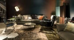 Hexxed End Table - Diesel With Moroso -Coffee Tables Sales Shop end table hexxed black white madeindesign 224112 product800