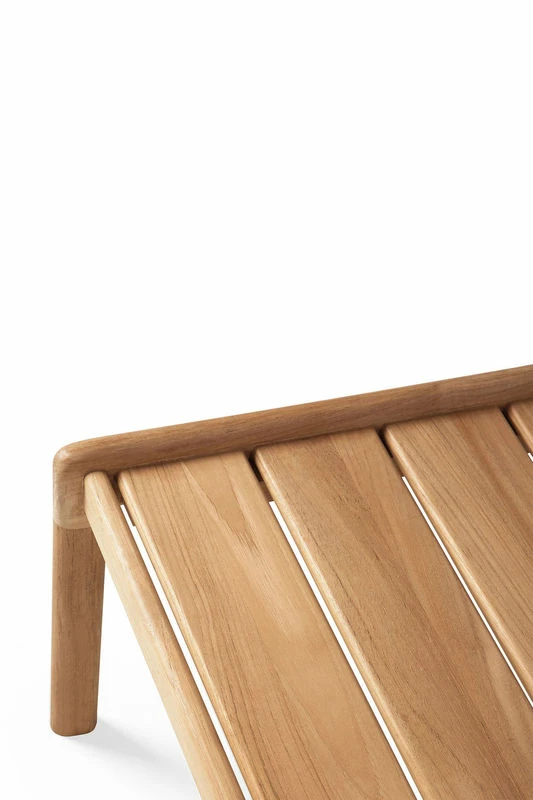 Jack Outdoor End Table - / 54 X 54 Cm - Teak - Ethnicraft 5 Jack Outdoor End Table - / 54 X 54 Cm - Teak - Ethnicraft - Image 3