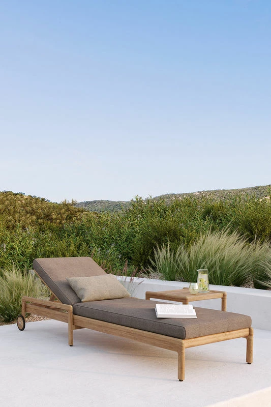 Jack Outdoor End Table - / 54 X 54 Cm - Teak - Ethnicraft 7 Jack Outdoor End Table - / 54 X 54 Cm - Teak - Ethnicraft - Image 5