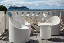 Juju End Table - Stool - Marble Effect - Ø 52 Cm - Serralunga 7 Juju End Table - Stool - Marble Effect - Ø 52 Cm - Serralunga -Coffee Tables Sales Shop end table juju white marble madeindesign 276708 product800