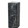 Marble Look Large End Table - / H 91 Cm – Marble Effect - Pols Potten -Coffee Tables Sales Shop end table marble look large black madeindesign 308398 product800