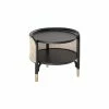 Mos End Table - / 50 X 47 Cm - Caning & Wood - Wiener GTV Design 1 Mos End Table - / 50 X 47 Cm - Caning & Wood - Wiener GTV Design -Coffee Tables Sales Shop end table mos black natural madeindesign 372621 product800