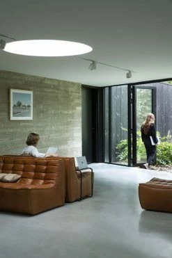 N701 End Table - / Solid Oak & Metal - 40 X 25 Cm - Ethnicraft -Coffee Tables Sales Shop end table n701 oak black madeindesign 349742 product800