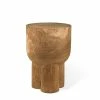 Pile End Table - / End Table - Hand-sculpted Wood - Pols Potten -Coffee Tables Sales Shop end table pile natural wood madeindesign 339944 product800