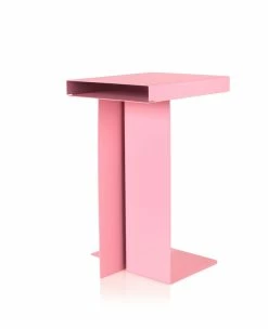 Radar End Table - / H 55 Cm - Metal - Nomess -Coffee Tables Sales Shop end table radar pink madeindesign 287365 product800