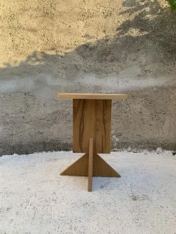 Totem End Table - / Oak - Ø 36 X H 48 Cm - Axel Chay 9 Totem End Table - / Oak - Ø 36 X H 48 Cm - Axel Chay -Coffee Tables Sales Shop end table totem oak madeindesign 390914 product800