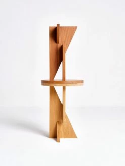 Totem End Table - / Oak - Ø 36 X H 48 Cm - Axel Chay 11 Totem End Table - / Oak - Ø 36 X H 48 Cm - Axel Chay -Coffee Tables Sales Shop end table totem oak madeindesign 390915 product800