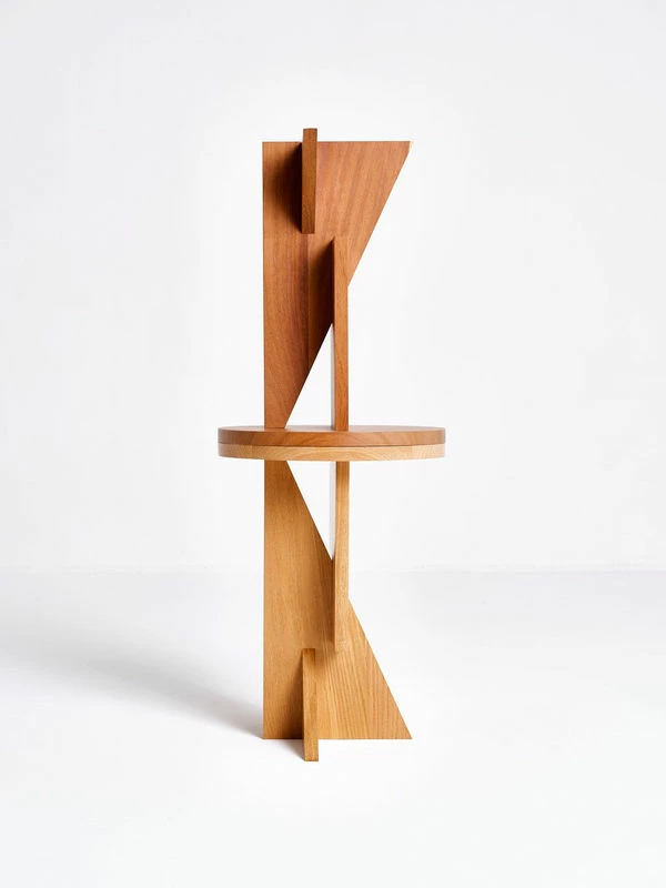 Totem End Table - / Oak - Ø 36 X H 48 Cm - Axel Chay 7 Totem End Table - / Oak - Ø 36 X H 48 Cm - Axel Chay - Image 5