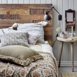 Tudor End Table - / 47 X 38 X H 56.5 Cm - Reclaimed Recycled Wood - Bloomingville -Coffee Tables Sales Shop end table tudor natural wood madeindesign 395252 product800