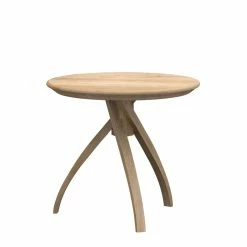 Twist Small End Table - / Solid Oak - ร 41 Cm - Ethnicraft