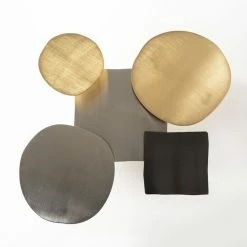 XXX Carré End Table - / 33 X 32 X H 43 Cm - Opinion Ciatti 10 XXX Carré End Table - / 33 X 32 X H 43 Cm - Opinion Ciatti -Coffee Tables Sales Shop end table xxx carre 24 carat gold madeindesign 290621 product800