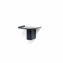 Korpus Small Shelf - / 1 Hook - L 35 X D 29 X H 21.5 Cm / Aluminium - Hay