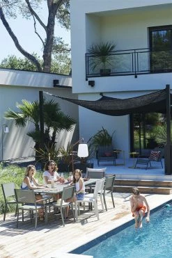 Costa Extending Table - / L 160 To 240 Cm - 6 To 10 People - Fermob 6 Costa Extending Table - / L 160 To 240 Cm - 6 To 10 People - Fermob -Coffee Tables Sales Shop extending table costa black cherry madeindesign 386170 product800