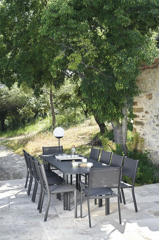 Costa Extending Table - / L 160 To 240 Cm - 6 To 10 People - Fermob 5 Costa Extending Table - / L 160 To 240 Cm - 6 To 10 People - Fermob - Image 3