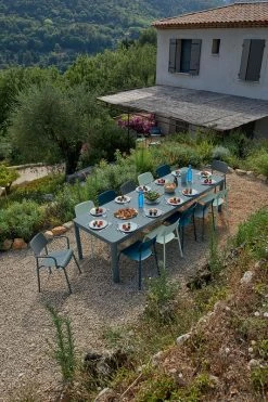 Ribambelle Extending Table - / L 149 To 234 Cm - 6 To 10 People - Fermob 6 Ribambelle Extending Table - / L 149 To 234 Cm - 6 To 10 People - Fermob -Coffee Tables Sales Shop extending table ribambelle black cherry madeindesign 386009 product800