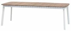 Shine Extending Table - Teak Top 180 To 292 Cm - Emu