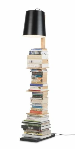 Cambridge Floor Lamp - / With 3 Shelves - H 168 Cm - It's About Romi 10 Cambridge Floor Lamp - / With 3 Shelves - H 168 Cm - It's About Romi -Coffee Tables Sales Shop floor lamp cambridge black natural wood madeindesign 309586 product800