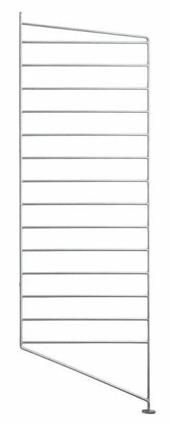 String® Outdoor Floor Mount - / Galvanised Steel - H 85 X D 30 Cm - Individual Unit - String Furniture