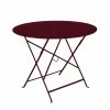Bistro Foldable Table - / Ø 96 Cm - 5-seater / Parasol Hole - Fermob