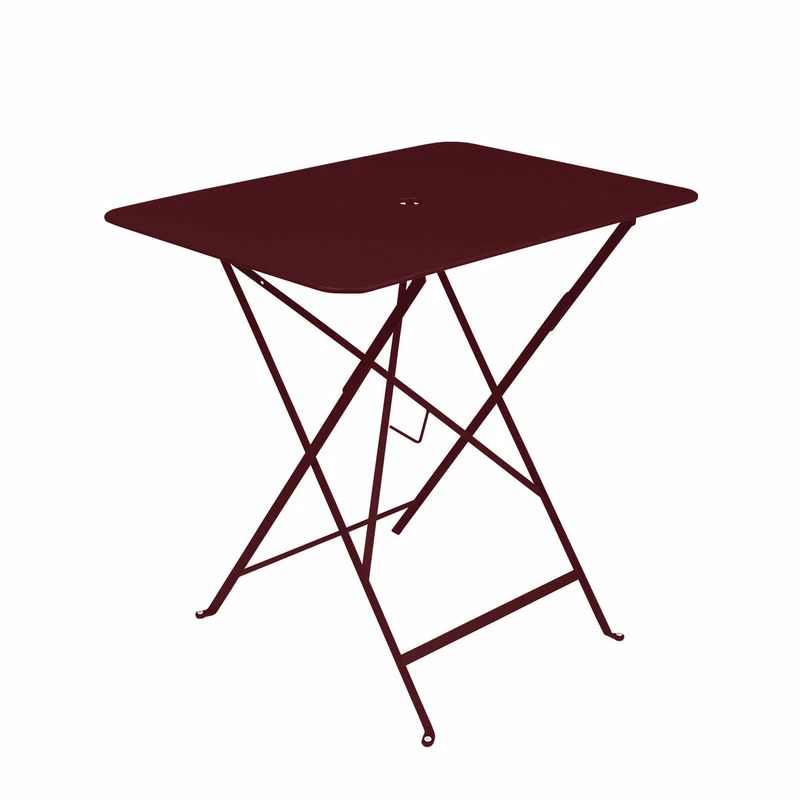 Bistro Foldable Table - / 77 X 57 Cm - 4-seater / Parasol Hole - Fermob 3 Bistro Foldable Table - / 77 X 57 Cm - 4-seater / Parasol Hole - Fermob