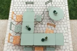 Bistro Foldable Table - / 57 X 37 Cm - Steel / 2-seater - Fermob -Coffee Tables Sales Shop foldable table bistro black cherry madeindesign 384797 product800