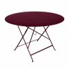 Bistro Foldable Table - / Ø 117 Cm - 6/8-seater - Parasol Hole - Fermob