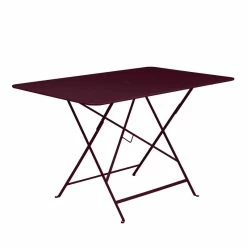 Bistro Foldable Table - / 117 X 77 Cm - 6 People - Parasol Hole - Fermob