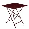 Bistro Foldable Table - / 71 X 71 Cm - Hole For Parasol - Fermob -Coffee Tables Sales Shop foldable table bistro black cherry madeindesign 385903 product800
