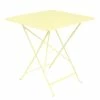 Bistro Foldable Table - / 71 X 71 Cm - Hole For Parasol - Fermob -Coffee Tables Sales Shop foldable table bistro frosted lemon madeindesign 334352 product800