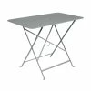 Bistro Foldable Table - / 97 X 57 Cm - 4 People - Parasol Hole - Fermob -Coffee Tables Sales Shop foldable table bistro gris lapilli madeindesign 405178 product800