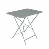 Bistro Foldable Table - / 77 X 57 Cm - 4 People / Parasol Hole - Fermob -Coffee Tables Sales Shop foldable table bistro gris lapilli madeindesign 405206 product800