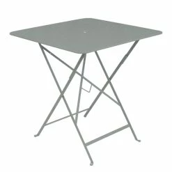 Bistro Foldable Table - / 71 X 71 Cm - Parasol Hole - Fermob