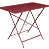 Bistro Foldable Table - 97 X 57 Cm - 4 People - Umbrella Hole - Fermob -Coffee Tables Sales Shop foldable table bistro pimento madeindesign 250955 product800