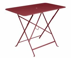 Bistro Foldable Table - 97 X 57 Cm - 4 People - Umbrella Hole - Fermob