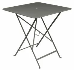 Bistro Foldable Table - 71 X 71 Cm - Foldable - With Umbrella Hole - Fermob