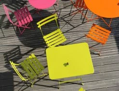 Bistro Foldable Table - Foldable - 117x77cm - Fermob -Coffee Tables Sales Shop foldable table bistro russet madeindesign 198154 product800