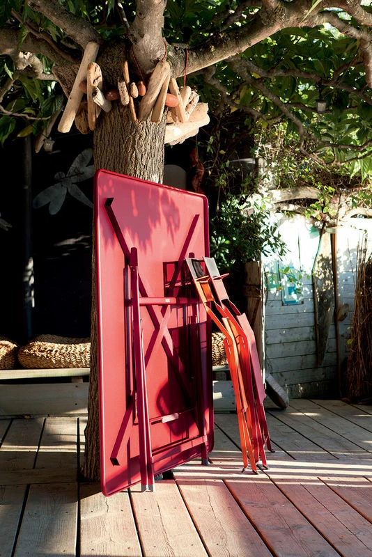 Caractère Foldable Table - / 128 X 128 Cm - Fermob 5 Caractère Foldable Table - / 128 X 128 Cm - Fermob - Image 3