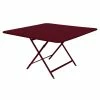 Caractère Foldable Table - / 128 X 128 Cm - Fermob 2 Caractère Foldable Table - / 128 X 128 Cm - Fermob -Coffee Tables Sales Shop foldable table caractere black cherry madeindesign 386058 product800