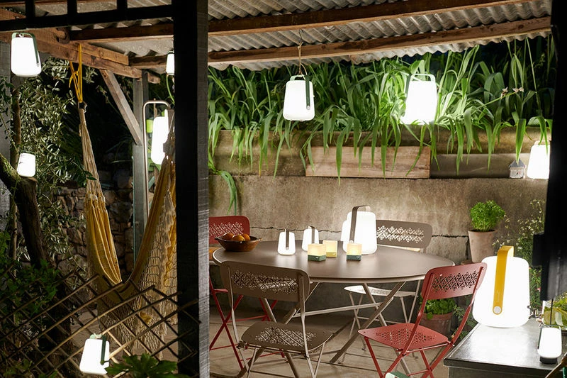 Caractère Foldable Table - / Ø 128 Cm - 7-seater - Fermob 5 Caractère Foldable Table - / Ø 128 Cm - 7-seater - Fermob - Image 3