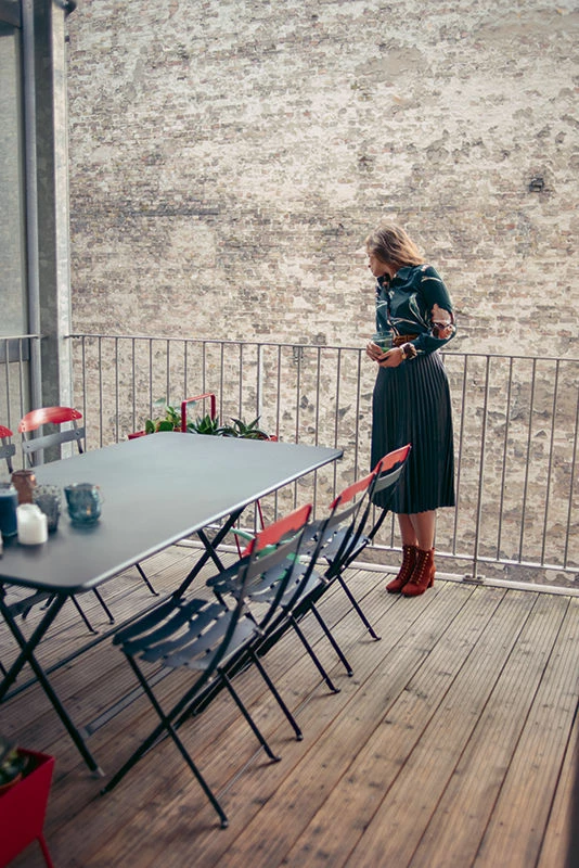 Caractère Foldable Table - 90 X 190 Cm - Fermob 4 Caractère Foldable Table - 90 X 190 Cm - Fermob - Image 2