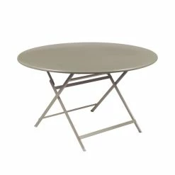 Caractère Foldable Table - / Ø 128 Cm / 7 People - Fermob