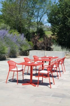 Darwin Folding Table - 80 X 80 Cm - Emu 8 Darwin Folding Table - 80 X 80 Cm - Emu -Coffee Tables Sales Shop foldable table darwin antic iron madeindesign 231662 product800