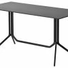 Poule Double Foldable Table - 120 X 60 Cm - Foldable Top - Kristalia -Coffee Tables Sales Shop foldable table poule double black laminated madeindesign 194720 product800